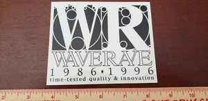 VTG 90er WAVE RAVE SNOWBOARD SHOP NOS SURF SURFBOARD SKI SKI CALI RAD STICKER - Bild 1 von 1