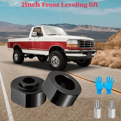 Kit de elevación niveladora delantera espaciadores de 2 pulgadas para Ford F-350 Super Duty 1999-2003 7,3 L Foto 1 de 4