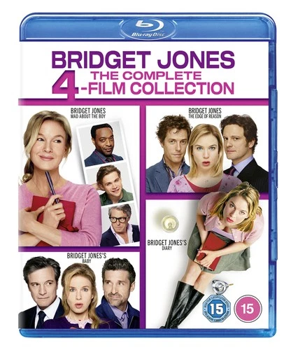 Bridget Jones: The Complete 4-film Collection Blu-ray (2025) Renée Zellweger, - Image 1 of 1