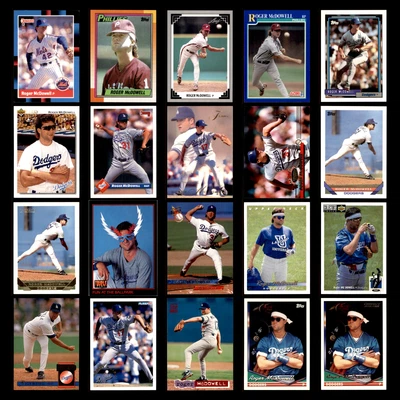 Roger McDowell Lot 20 Different Baseball Cards 1988-1994 Mets/Phillies/Dodgers - Image 1 of 4