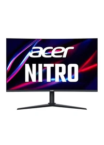 NEW Acer Nitro 31.5" FHD 1920 x 1080 1500R Curved PC Gaming Monitor XZ320QR bih - Picture 1 of 13
