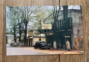 Vintage Postcard Murphys CA California Hotel Motel Bar Calaveras County - Picture 1 of 2