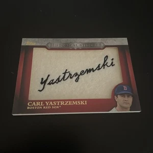 Puntadas históricas de béisbol Topps 2012 Carl Yastrzemski - Imagen 1 de 4