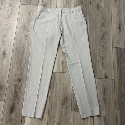 Женские укороченные брюки до лодыжки Dries Van Noten светло-голубые размер 40  - Изображение 1 из 4