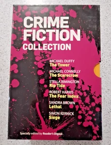 Crime Fiction Collection 6 Book Box Set Readers Digest Paperbacks Box - Picture 1 of 5