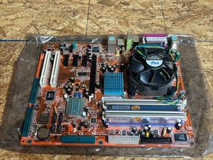 Carte mère Abit GD8 Series + processeur Intel Pentium 4 avec 4x 512mb RAM @3A - Photo 1/14