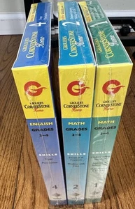Grolier's Cornerstone CD-ROM Win Mac Grades 3-4 New Lot Homeschool English Math - Picture 1 of 8