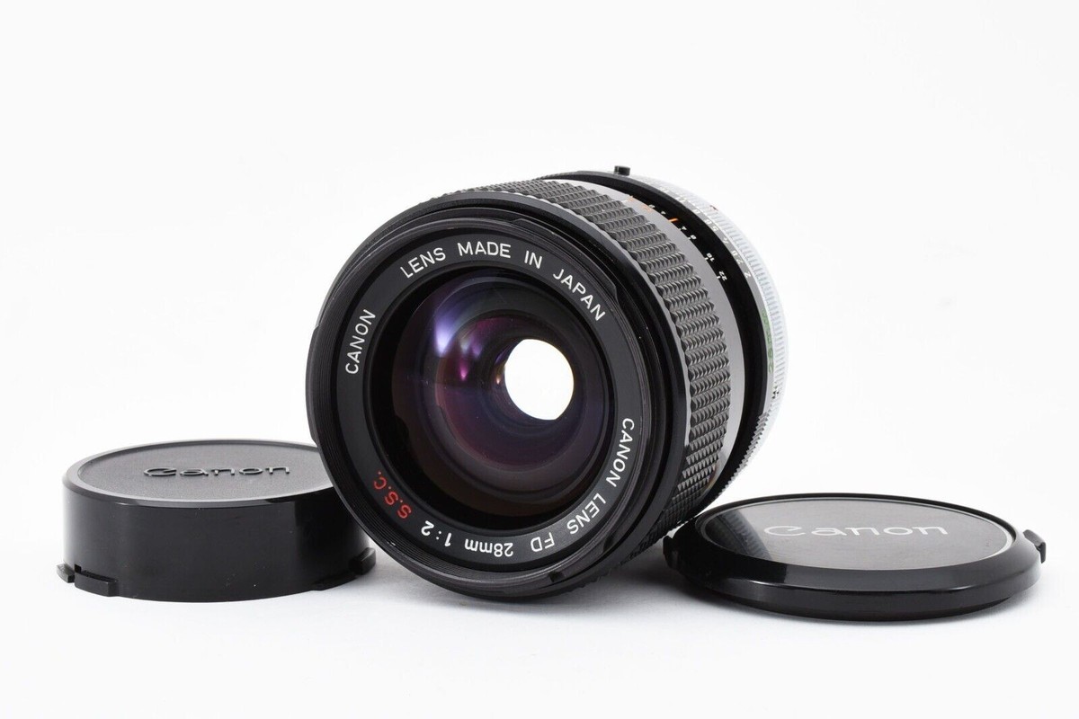 Canon FD 28mm F2 S.S.C. 単焦点レンズ Canon FD 28mm f/2