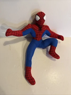 Vintage 2004 Marvel Super Hero Spider Man Soft Stuffed 6.5” Plush Toy - image 1 of 3