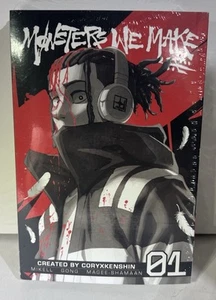 Monsters We Make - Volume 01 By CoryxKenshin Manga *BRAND NEW/SEALED* - Foto 1 di 6