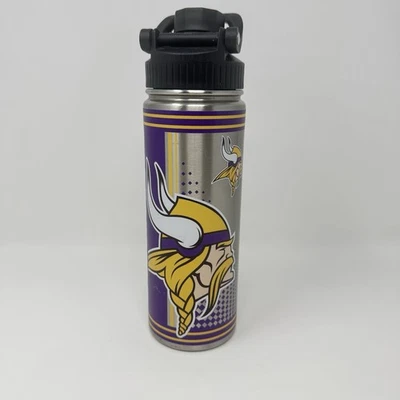 Minnesota Vikings 21oz Stainless Steel NFL Travel Mug Football Team Cup - Image 1 of 4