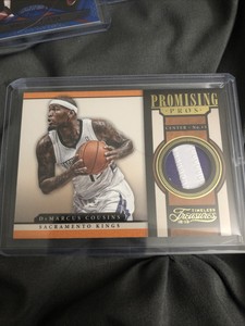 DeMarcus Cousins 2012-13 Panini Timeless Treasures PRIME 2 color GU Patch #3/10