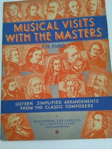 MUSICAL VISITS WITH THE MASTERS FOR PIANO - Picture 1 of 2