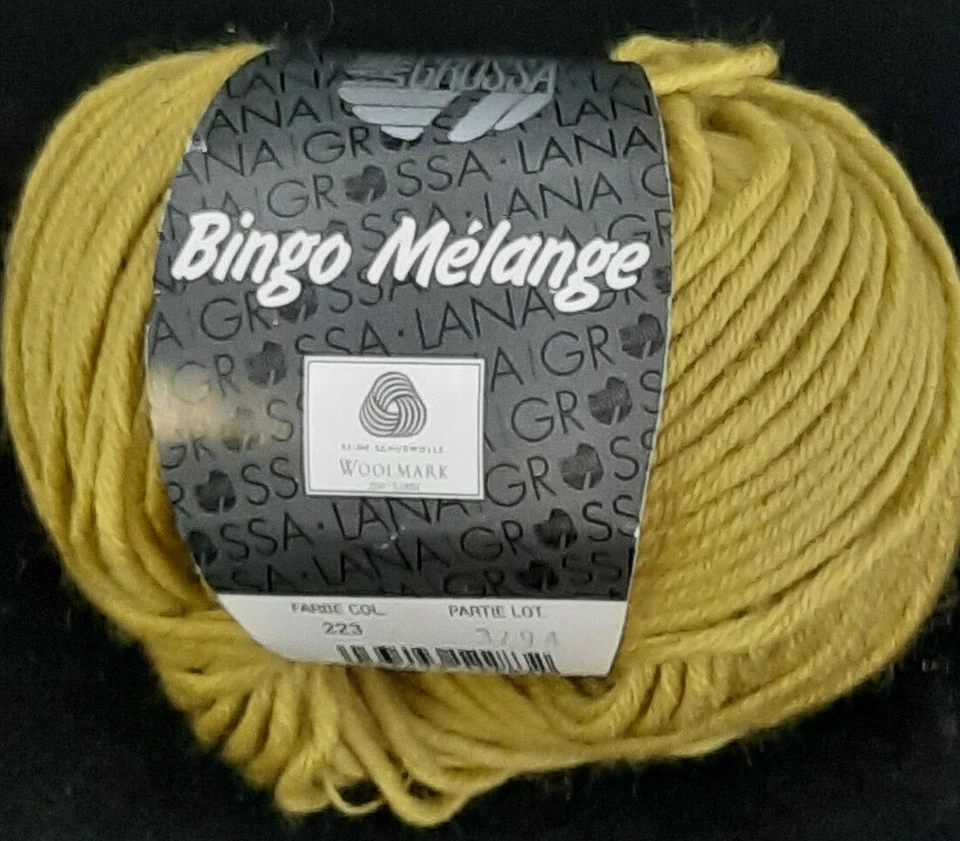 (110 € /kg):  50 g LG Bingo Mélange, Partie 3794  Fb. 223 gelbgrün  #5483 - Bild 1 von 1