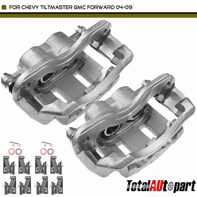 Disc Brake Caliper w/ Bracket for Chevrolet GMC Isuzu 04-15 Front Left & Right - Image 1 of 4