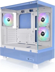 View 270 plus TG ARGB Hydrangea Blue Mid Tower E-ATX Case; 3X120Mm ARGB Fans Inc - Afbeelding 1 van 12