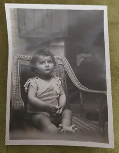 Photographie ancienne bébé - Picture 1 of 2