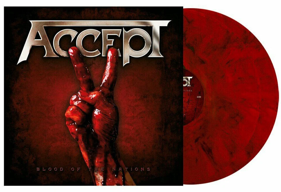 ACCEPT - BLOOD OF THE NATIONS, 2021 EU MARBLED vinyl 2LP, 500 COPIES! SEALED! Foto 1 de 1