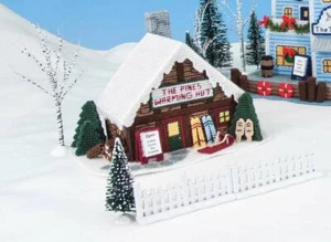 Mary Maxim Warming Hut Plastic Canvas Kit - Picture 1 of 1