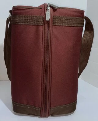 Bolsa refrigeradora aislada para botellas de vino Picnic Time con correa y accesorios Foto 1 de 4