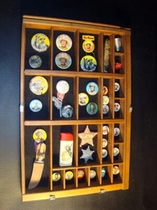 Vintage Roy Rogers 36-Piece Collection, Pins, Badges, Knives, Ring, Flashlight - Bild 1 von 8