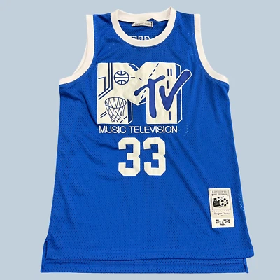 Camiseta deportiva de baloncesto Headgear Classics Will Smith MTV Rock N Jock 1991 33 azul M Foto 1 de 4