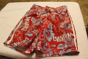 Free Shipping! Boys Joe Boxer Waikiki Swim Trunks Tropical Size Med 10/12 NWOT - Picture 1 of 6
