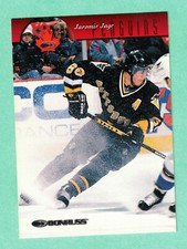 (1) JAROMIR JAGR  1997-98 DONRUSS CANADA ICE  # 8 PENGUINS  NM   CARD  (I4533)