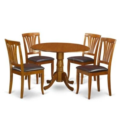 5 pcs Dining room set-Dining Table and 4 Dining Chairs - Image 1 of 4