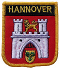 Hanover Germany Shield Embroidered Patch