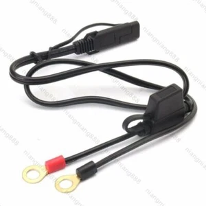 Cavo adattatore caricabatterie per cablaggio connettore batteria moto da 12 volt - Foto 1 di 7