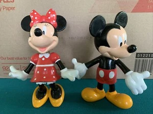 Bobbleheads de aplauso de Mickey y Minnie Mouse usados - Imagen 1 de 12