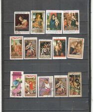 t7970 - REP. BURUNDI 1969 - LOTTO 14 TEMATICA ARTE E SPORT - VEDI FOTO
