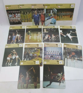 1977-79 SPORTSCASTER - 15 KARTEN LOT "HANDBALL" KOMPLETTSATZ - ITALIEN (P31) - Bild 1 von 10
