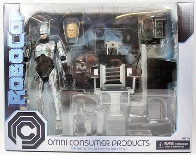 RoboCop - NECA - Figurine Ultimate Battle-Damaged Robocop w/ Chair 18cm - Photo 1/4