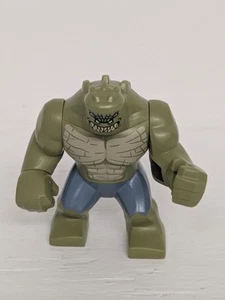LEGO Killer Croc Minifigure 76055 Batman DC Superheroes Sewer Smash SH280 bigfig - Picture 1 of 3