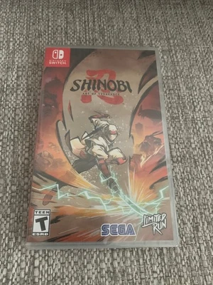 SHINOBI Art of Vengeance Switch Standard Edition Limited Run #286 Nintendo New - Image 1 of 4