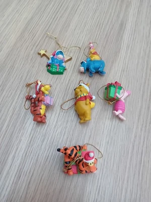 Six Walt Disney Winnie The Pooh And Friends Christmas Tree Decorations - Image 1 of 4