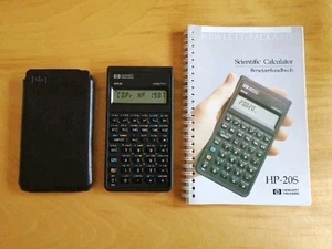 HEWLETT PACKARD HP 20S - Calculadora - CALCULADORA DE BOLSILLO - Pioneer - VINTAGE 1990s - Imagen 1 de 24