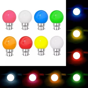 5pcs 3W B22 Bayonet LED Globe Light Bulbs Garden Party Wedding Festoon Lights - Picture 1 of 27