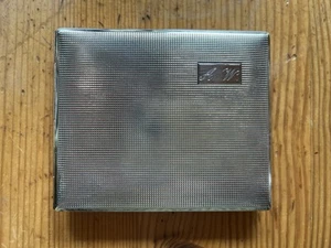 Hübsches antikes Kraft Alpacca Zigaretten Etui mit Monogramm AW - Bild 1 von 3