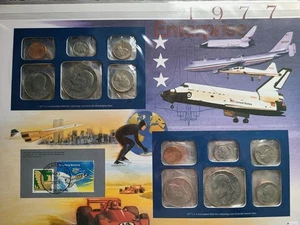 1977 U.S. POSTAL COMMEMORATIVE SOCIETY MINT DESCRIPTION PANEL #U176 - Picture 1 of 2