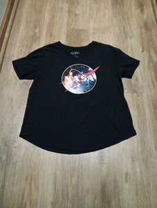 N A S A black Shirt Sleeve T Shirt Size Youth XL - Picture 1 of 2