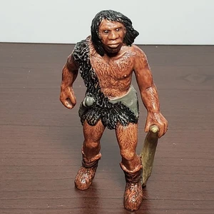Figura Neandertal Bullyland Evolución de Hombres Hecha en Alemania  - Imagen 1 de 9