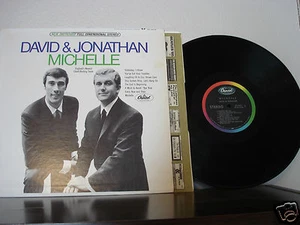David & Jonathen LP Michelle Very Clean 1966 1st Pressing Orig! British Invasion - Imagen 1 de 4