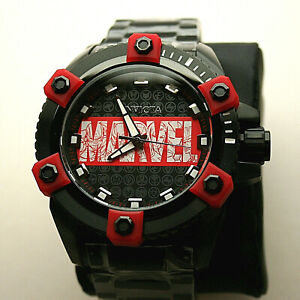 Invicta Marvel Red Logo Dial LE Męski automatyczny zegarek 56 mm 29025 #06 / 3000