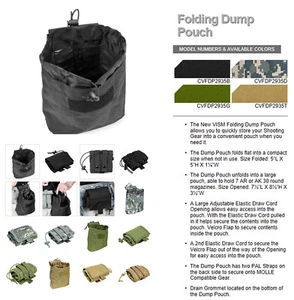 VISM / NcStar MOLLE Dump pouch CVFDP2935 - choose an available color - Picture 1 of 18