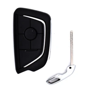 OEM FAIR/WORN COND. Unlocked Chevy Corvette Chrome Logo Remote Smart Key Fob - Picture 1 of 3