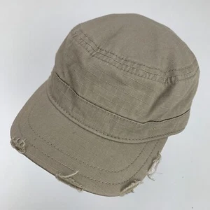 Unbranded Kids Beige Army Ball Cap Hat Adjustable - Picture 1 of 5