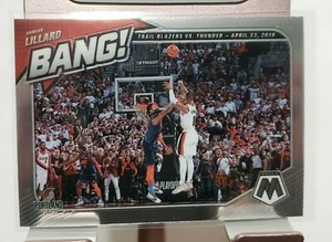 2020-21 PANINI MOSAIC BANG! DAMIAN LILLARD#3 - Picture 1 of 2